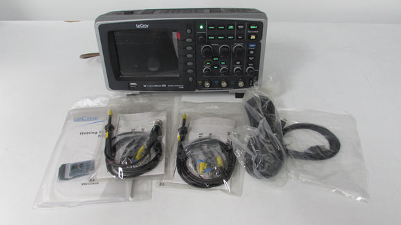 LeCroy WaveAce 222 Oscilloscope, 200 MHz,1 GS/s,2 ch, w/ 2 PP016 Probes