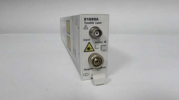 Agilent 81689A Tunable Laser Module: 1525 to 1575 nm, opt 21