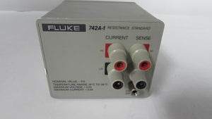 Fluke 742A-1, 1Ω Resistance Standard