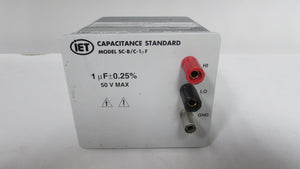 IET Labs SC-B/C-1uF Capacitance Standard 1uF +-0.25% 50V Max