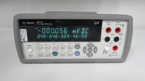 Agilent 34411A Digital Multimeter, 6½ Digit