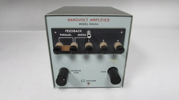 Guildline 9460A Nanovolt Amplifier 6V, 1A