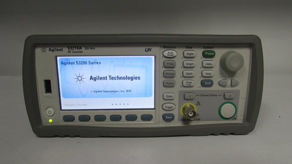 Agilent 53210A 350 MHz RF Frequency Counter, 10 digit/s w/ opt 400 (GPIB interface)