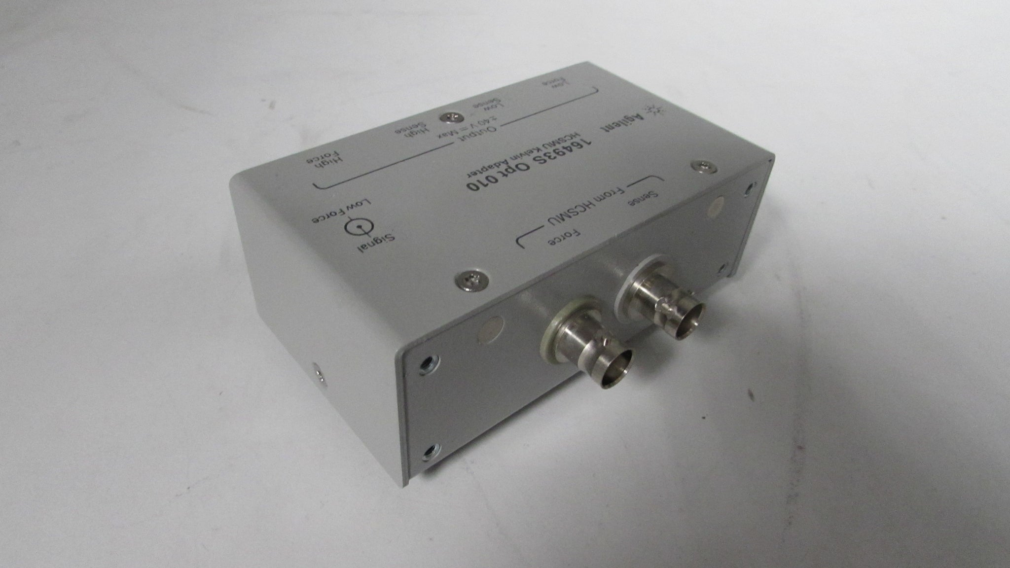 Agilent 16493S Opt 010 HCSMU Kelvin Adapter – COGWELL