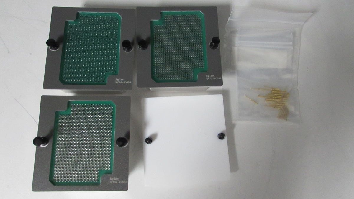 16442b Rear Agilent 16442B Test Fixture Kit (16442-50, 16442-51, 16442-52), #1 ...