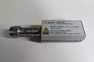 Agilent E4412A Wide Dynamic Range Power Sensor, E-Series, CW Power Sensor, 10 MHz to 18 GHz, -70 to +20 dBm